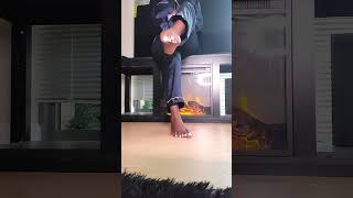 Morning foot worship ritual