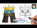 How To Draw Penguin King Super Mario Bros