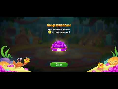 🏆Fishdom: Team Tournament - First Place🥇 04/10/2021