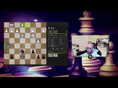 PLAYING AGAINST A GRANDMASTER | ChessTymer #12 ft Johan-Sebastian Christiansen | OpTicBigTymeR