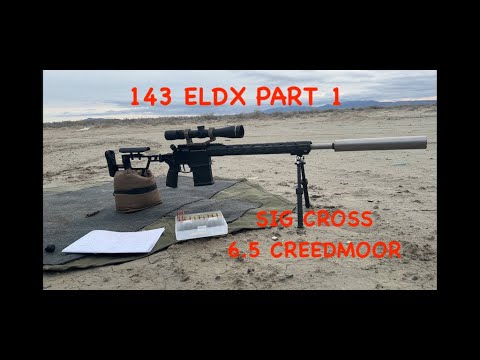 Searching for the perfect hunting load! SIG CROSS 6.5 creedmoor.