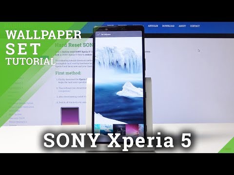 How to Change Wallpaper in SONY Xperia 5 – Update Desktop