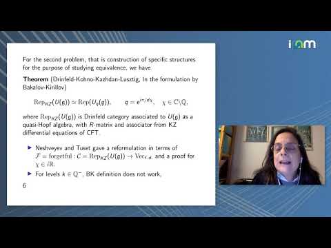 Claudia Pinzari: "Weak quasi-Hopf algebras associated to Verlinde fusion categories"