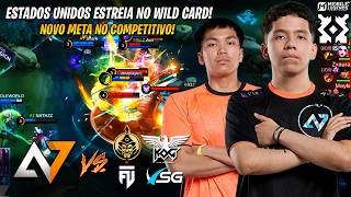 ESTADOS UNIDOS ESTREIA NO WILD CARD NO NOVO META | ALPHA7 vs MGLZ, KOG, FUT e VSG - MSC Wild Card