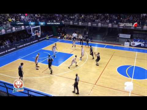 Latina 93-91 Virtus Roma | A2 - 21ª | Highlights