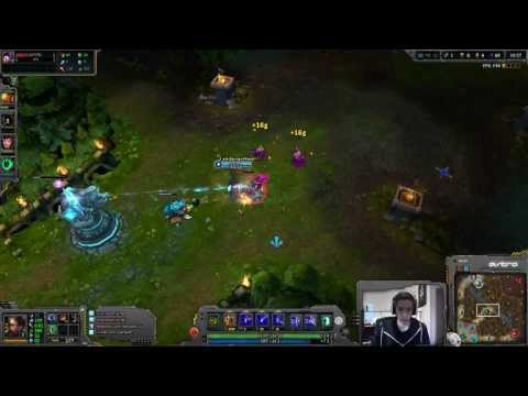 TSM Bjergsen - Nidalee vs Galio - mid «Beast» [R/m] (Challenger I)