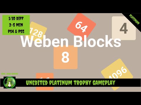Weben Blocks - Unedited Platinum Trophy Playthrough