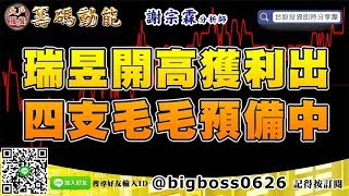 【大戶羅盤籌碼動能】 #謝宗霖0619，瑞昱開高獲利出 四支毛毛預備中 (圖)