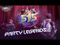 Party legends | 515 eParty Music Video | Mobile legends:Bang Bang