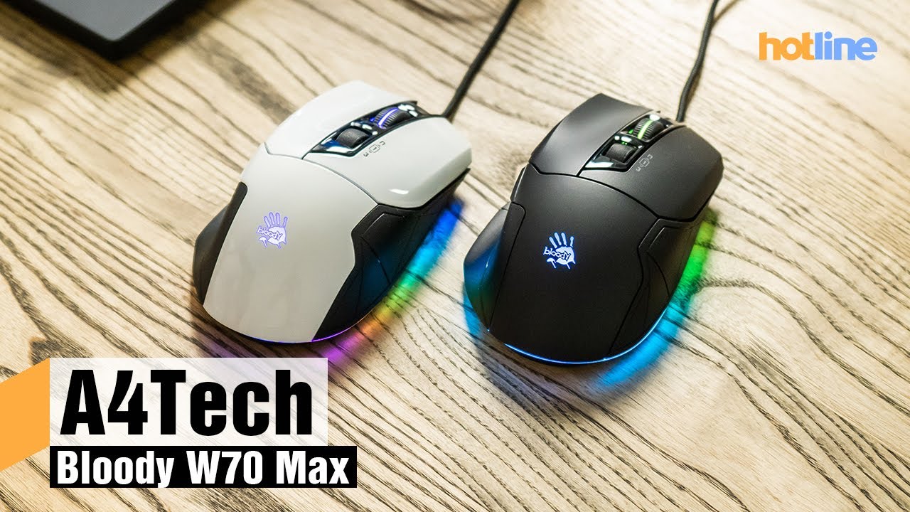 Мышь A4Tech Bloody W70 Max, черный