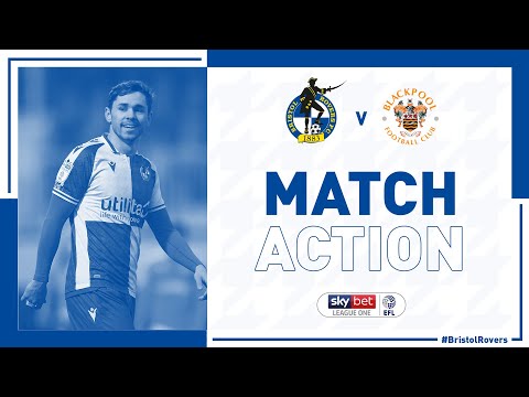 Match Action: Rovers 2-1 Blackpool