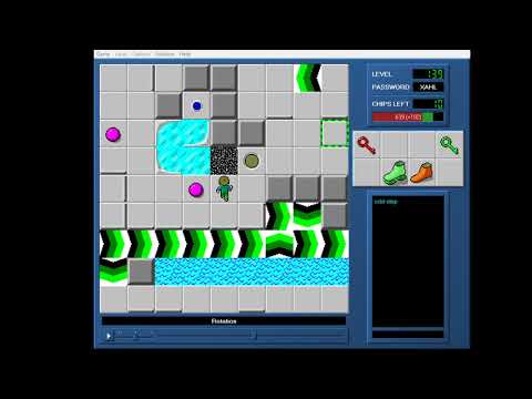 CCLP3 level 139 solution - 537 seconds