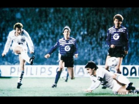 Real Madrid - Anderlecht. Copa de la UEFA 84/85