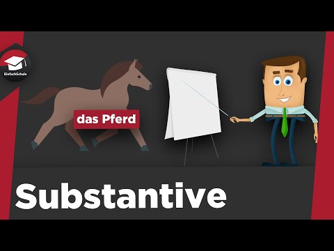 Substantive einfach erklärt - Nomen - Begriffserklärung, Eigenschaften, Verwendung, Komposita