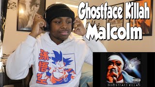 FIRST TIME HEARING Ghostface Killah - Malcolm (REACTION)