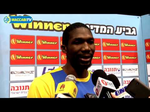 Pre-game: Trevor Mbakwe, Maccabi - Ironi Nes Ziona