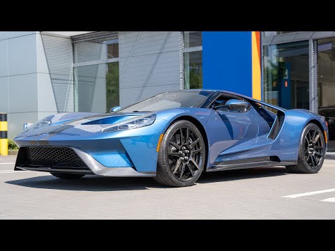 Exclusive FORD GT 'Liquid Blue' delivery in our Customer & Delivery Center 🏎️