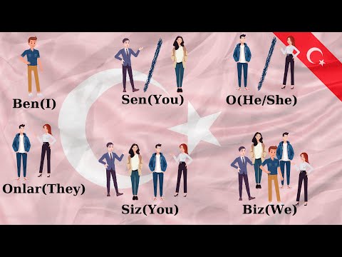 Personal Pronouns in Turkish - Zero Beginner (Comprehensible Turkish)