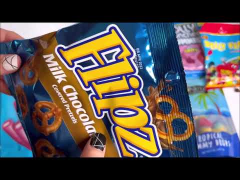 FLIPZ CHOCOLATE DIPPED PRETZELS OPENING (ASMR NO TALKING)