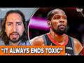 Everywhere Kevin Durant goes turns TOXIC... and it cost Rockets their season | Nick Wright NBA