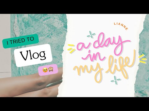 TRYING TO VLOG 🥹 | My First Vlog
