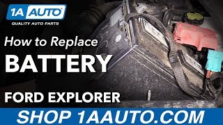 How to Replace Battery on a 11-19 Ford Explorer