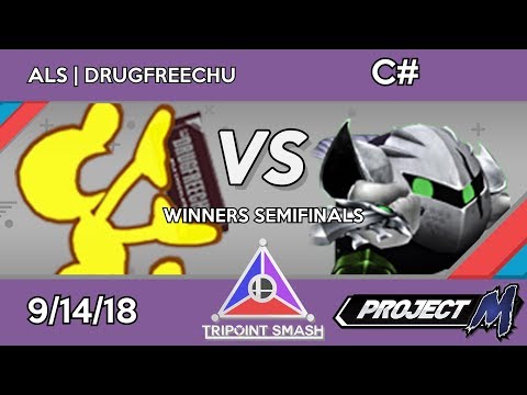 ALS | Drugfreechu (G&W) vs C# (Metaknight) - Tripoint Smash 27 PM Winners Semis
