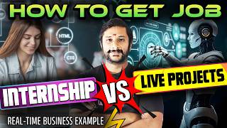 Internship vs Live Projects Truth 😱 What Recruiters REALLY Want in 2026 | Kaashiv Infotech