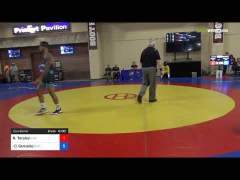 2018 Marine Corps US Open/Senior Men's Greco-Roman 72 Con Semis - Nick Tarpley (NYAC) Vs. Christop