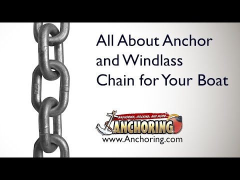 All About Anchor and Windlass Chain for Your Boat