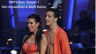 DWTS Bust: Season 7 Kim Kardashian &amp; Mark Ballas