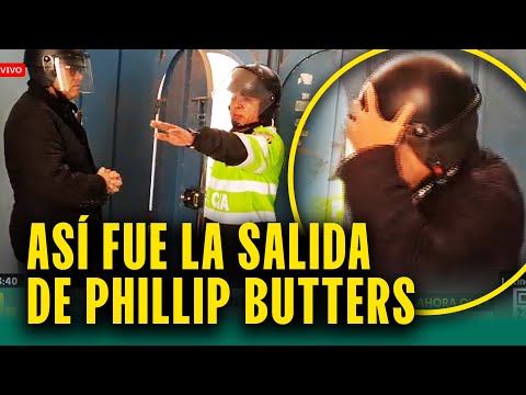 Phillip Butters tuvo que esquivar huevos y piedras para salir de una radio en Puno