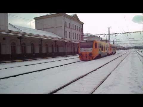 Odjezd vlaku Os 17609 (ČD 814.070) - Chomutov, 13. 3. 2013