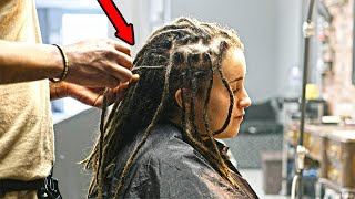 The SECRET To Dreadlocks With Straight Hair