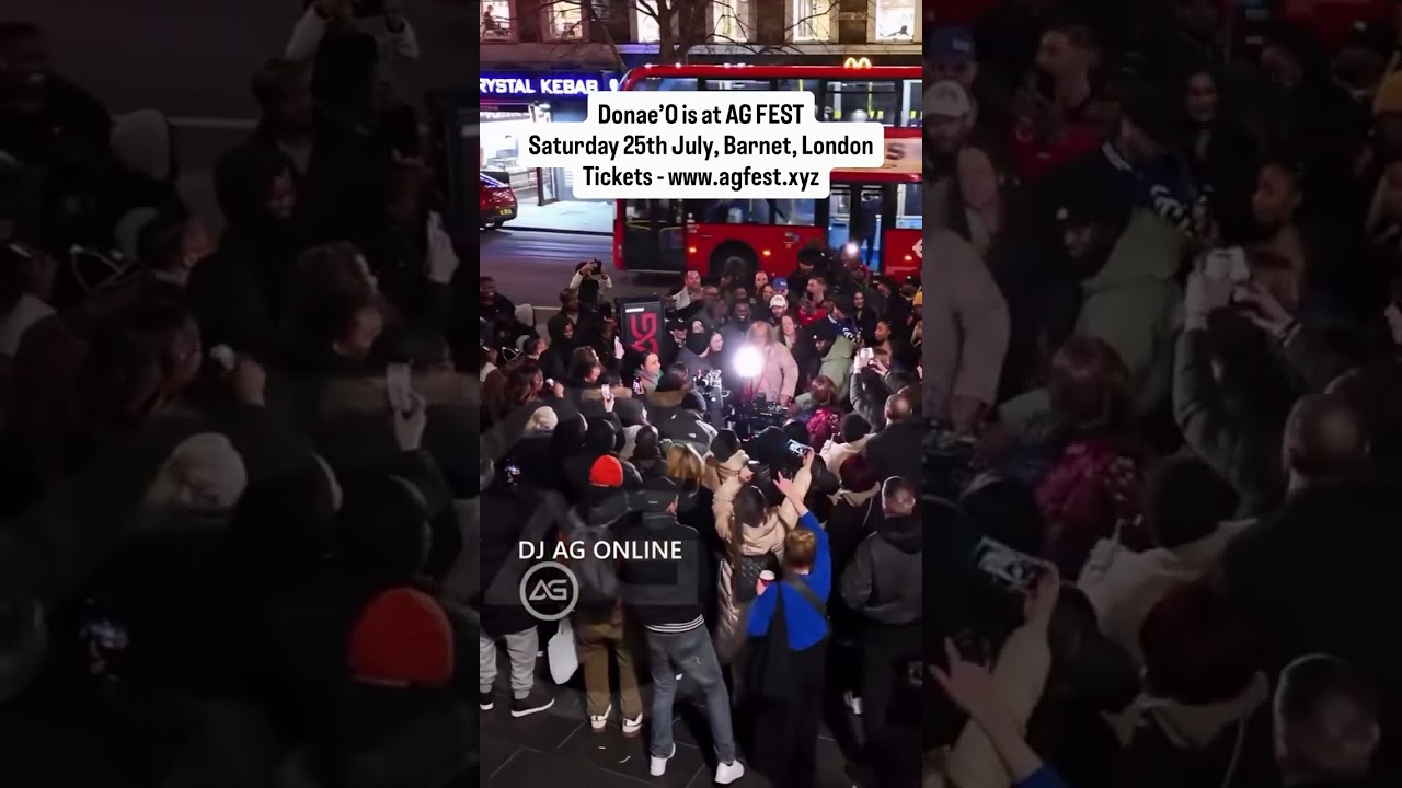 donaeo is at AG FEST are you 👀🔥🔥#djagonline #ukdj #teamag #tiktokdj AG Fest 2026 - London