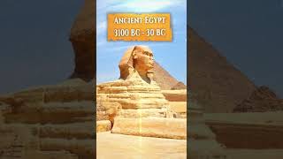 Ancient Egypt: 3,000 Years Explained in 1 Minute! #education #history #ancientegypt