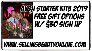 Avon Starter Kits 2019 -  View Free Gift Options with $30 Sign Up