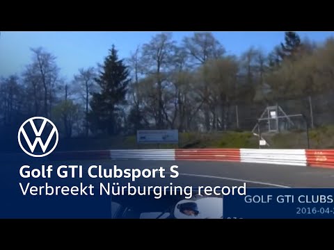 Golf GTI Clubsport S verbreekt Nürburgring record
