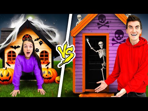QUI CONSTRUIRA LA MEILLEURE MAISON HANTÉE? (Pour Halloween)