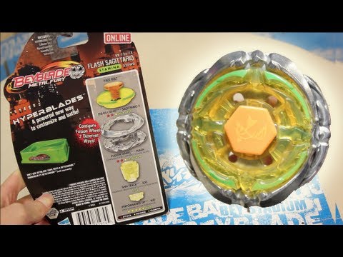 Flash Sagittario 230WD HYPERBLADE SPARK FX UNBOXING & REVIEW - (BB-126-FX) Beyblade Metal Fury