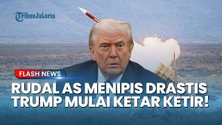 TRUMP PUSING TUJUH KELILING! Stok Rudal Amerika Menipis Drastis Akibat Perang Sengit Melawan Iran