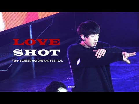 [4K] 190316 그린네이처팬페스티벌 GREEN NATURE FAN FESTIVAL EXO LOVE SHOT 엑소 러브샷(CHANYEOL focus)