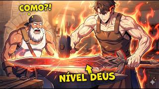 Ele forja armas de nível divino que ninguém consegue derrotar e se torna o jogador nº1- Manhwa Recap
