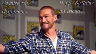Andy Whitfield Tribute