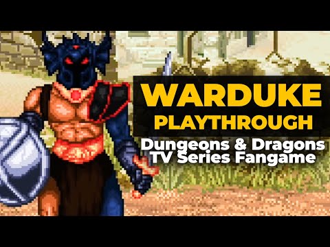 DUNGEONS & DRAGONS (PC) - WARDUKE GAMEPLAY PLAYTHROUGH ARCADE MODE