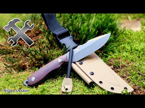 "Odenwolf / Wolfgangs Ambulo" BAUKASTEN (NEU) -stell Dir Dein eigenes Messer zusammen