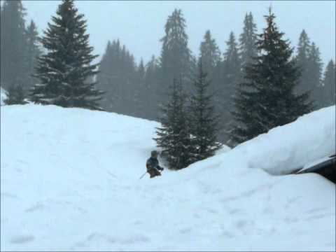 Freeskiing BURTON SNOWPARK Damüls.wmv