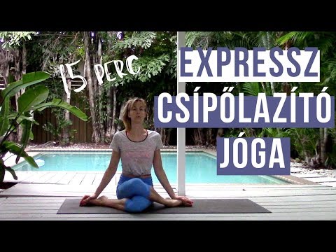 Csípőlazító jóga | 15 perc