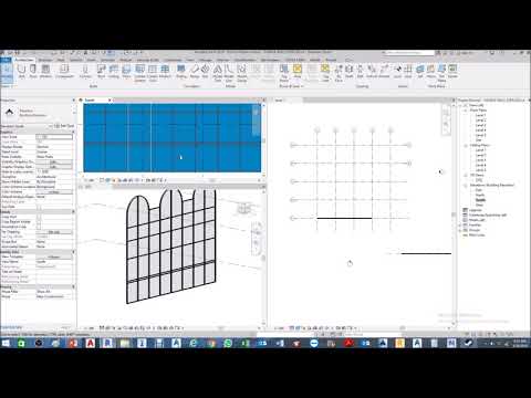 LESSON 24 REVIT ARCHITECTURE ESS - PLACING DOOR IN CURTAIN WALL