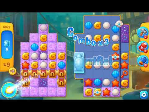 Fishdom 2021 - Level 6827   #playrix #fishdom #gaming